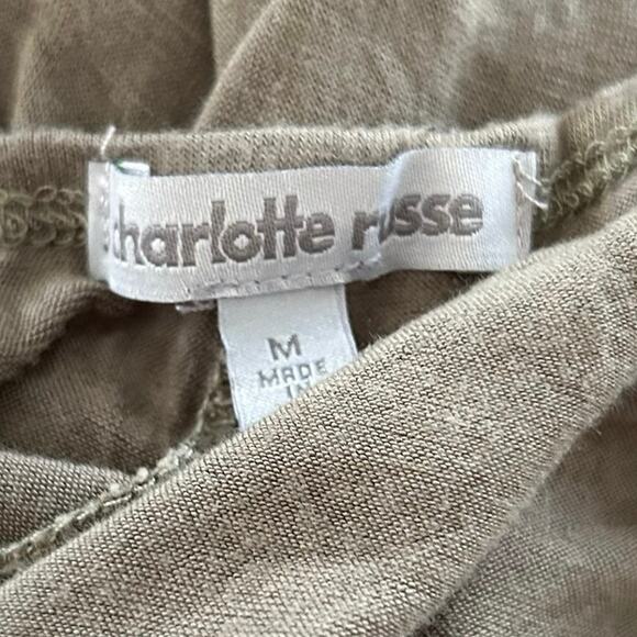 Charlotte Russe Women Y2K Sleeveless Top Green Coachella Festival Size Medium - Picture 8 of 10